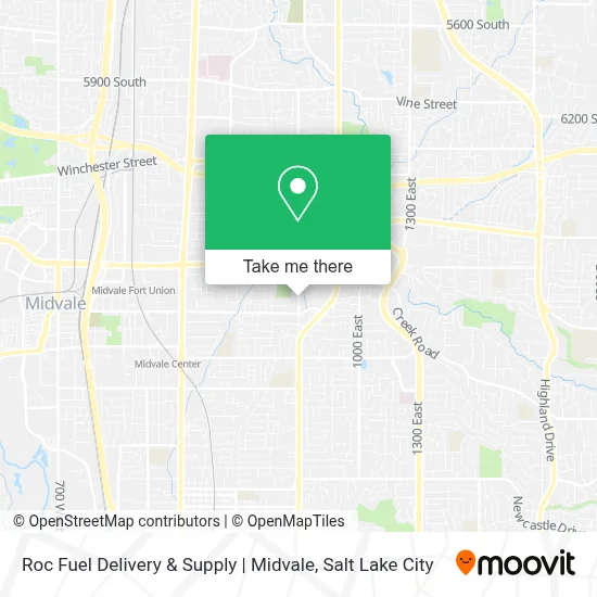 Roc Fuel Delivery & Supply | Midvale map