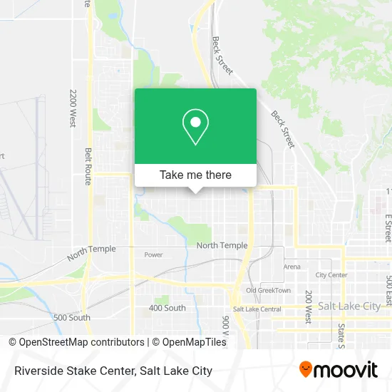 Riverside Stake Center map