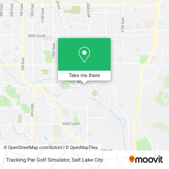 Tracking Par Golf Simulator map