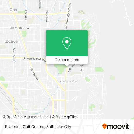 Riverside Golf Course map