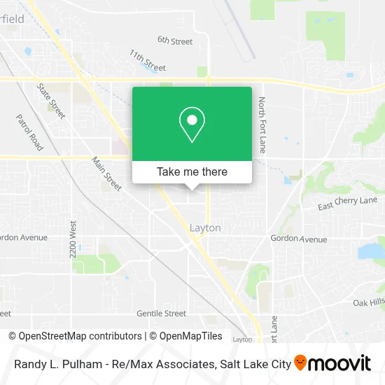 Randy L. Pulham - Re / Max Associates map