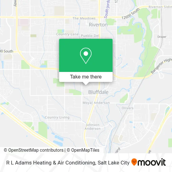 R L Adams Heating & Air Conditioning map