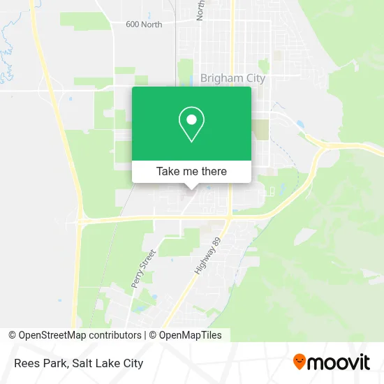 Rees Park map