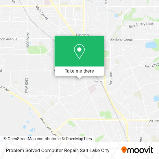 Problem Solved Computer Repair map
