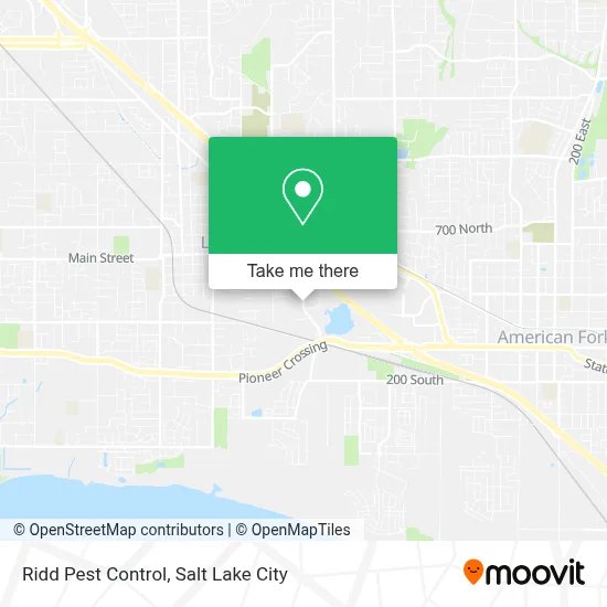 Ridd Pest Control map