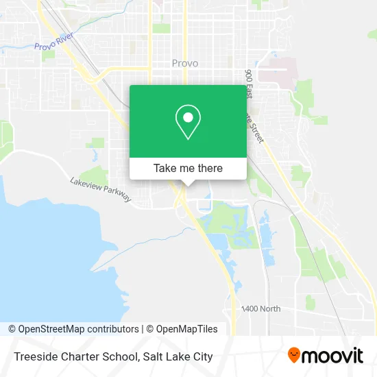 Treeside Charter School map