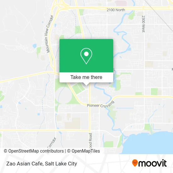 Zao Asian Cafe map