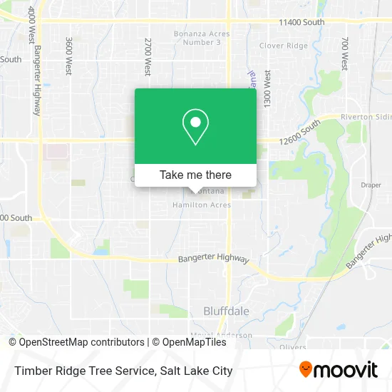 Timber Ridge Tree Service map