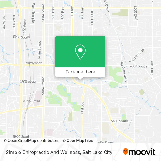 Simple Chiropractic And Wellness map