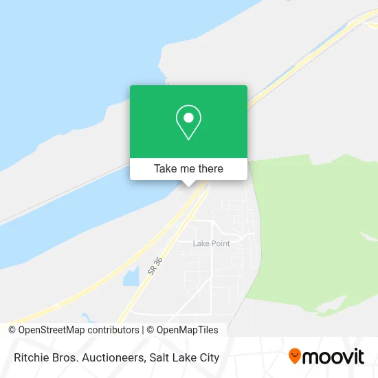 Ritchie Bros. Auctioneers map