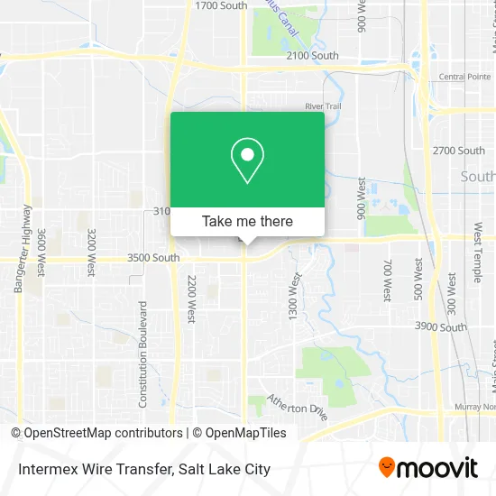 Intermex Wire Transfer map