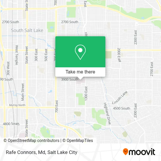 Rafe Connors, Md map