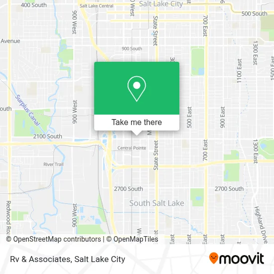 Rv & Associates map