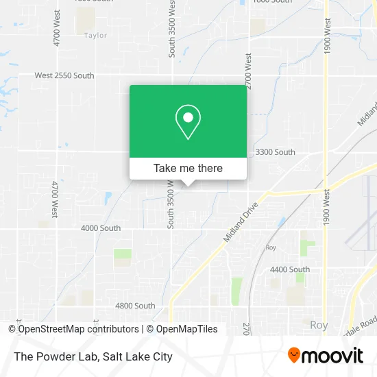 The Powder Lab map