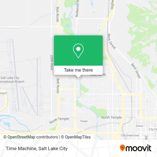 Time Machine map