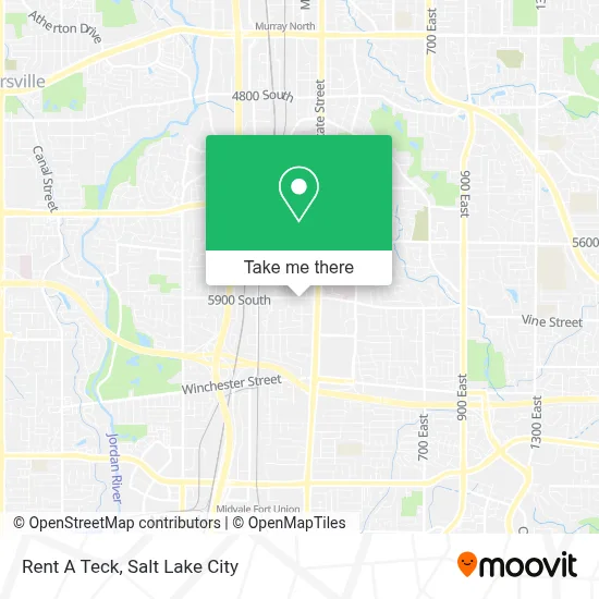 Rent A Teck map