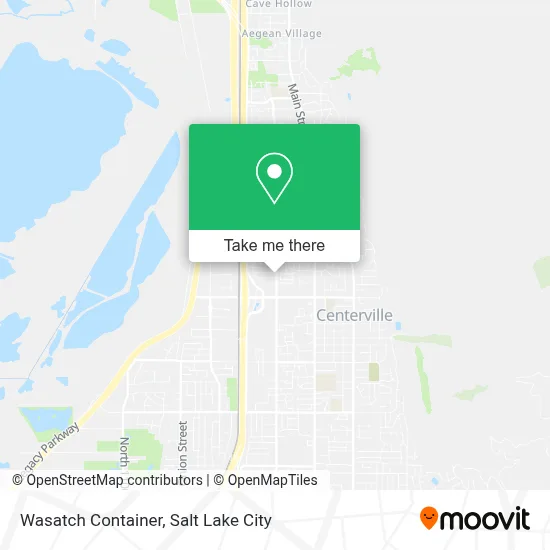 Wasatch Container map