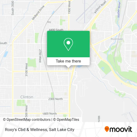 Roxy's Cbd & Wellness map