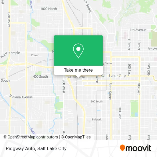 Ridgway Auto map