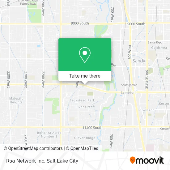Rsa Network Inc map