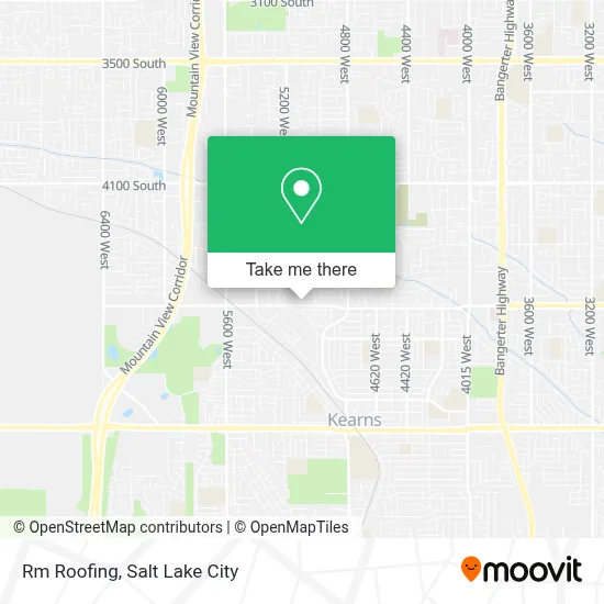 Rm Roofing map