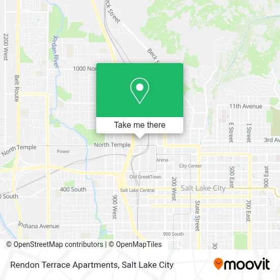 Rendon Terrace Apartments map