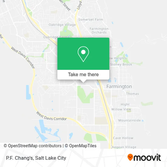 P.F. Chang's map