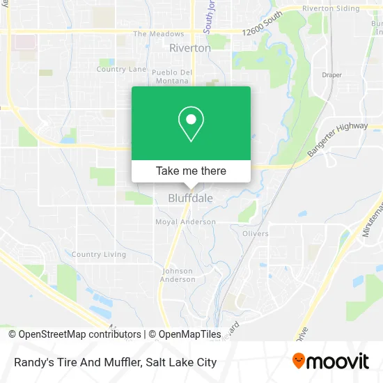 Randy's Tire And Muffler map
