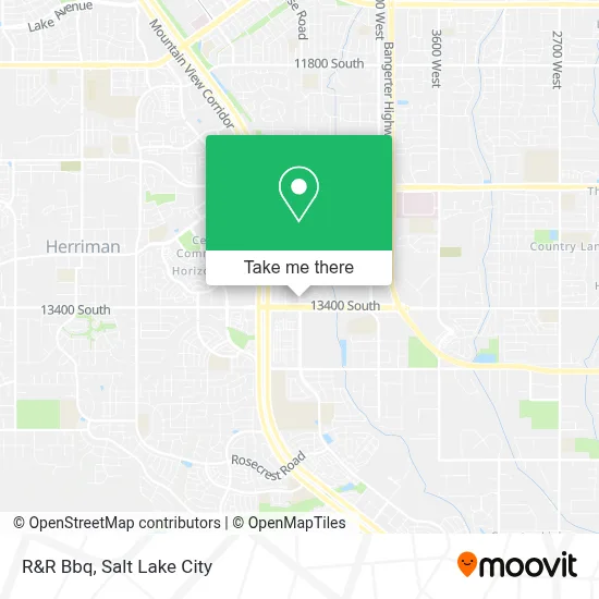 R&R Bbq map