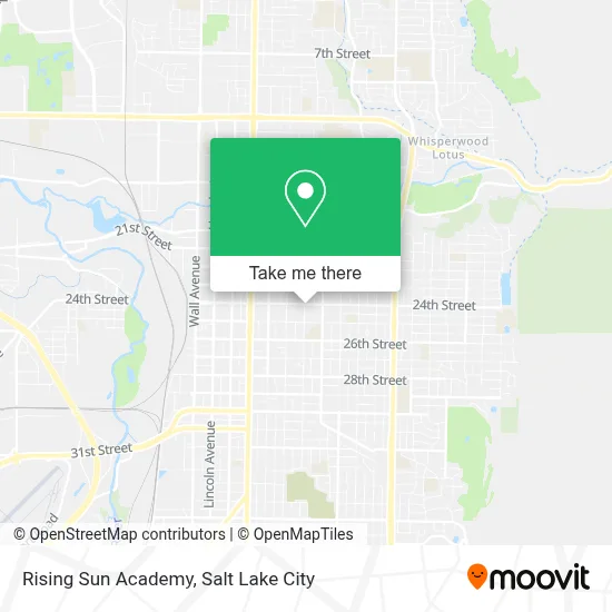 Rising Sun Academy map