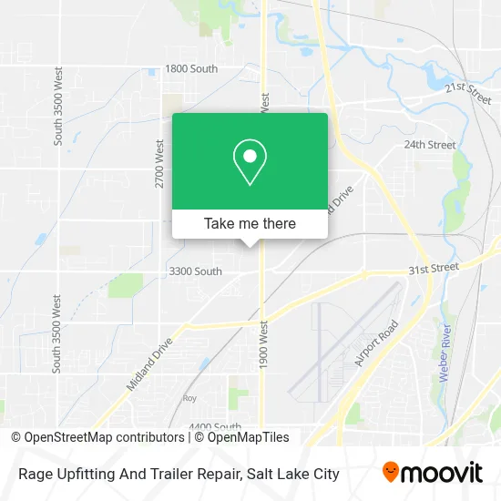 Rage Upfitting And Trailer Repair map