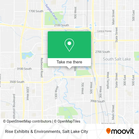 Rise Exhibits & Environments map
