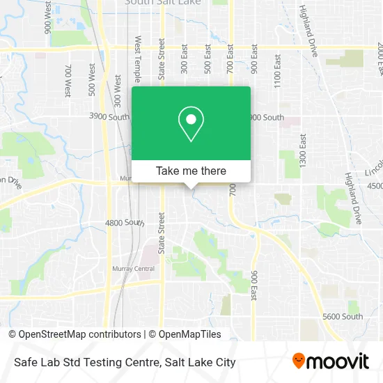 Safe Lab Std Testing Centre map
