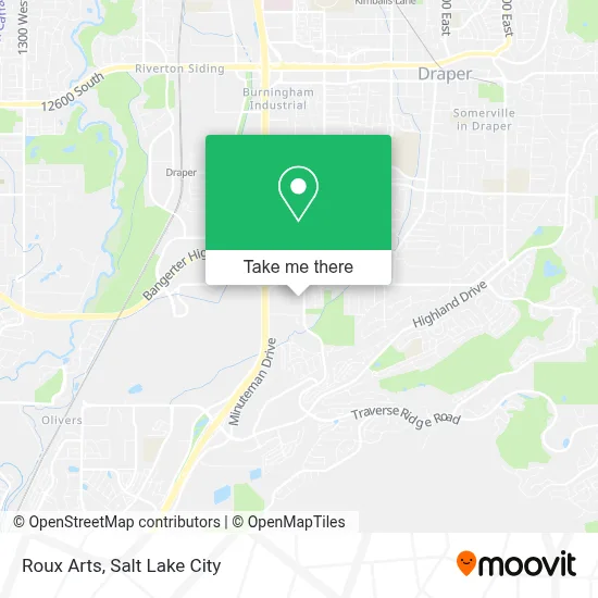 Roux Arts map