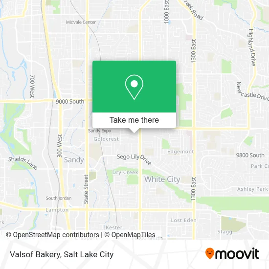 Valsof Bakery map