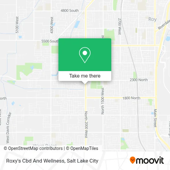 Roxy's Cbd And Wellness map