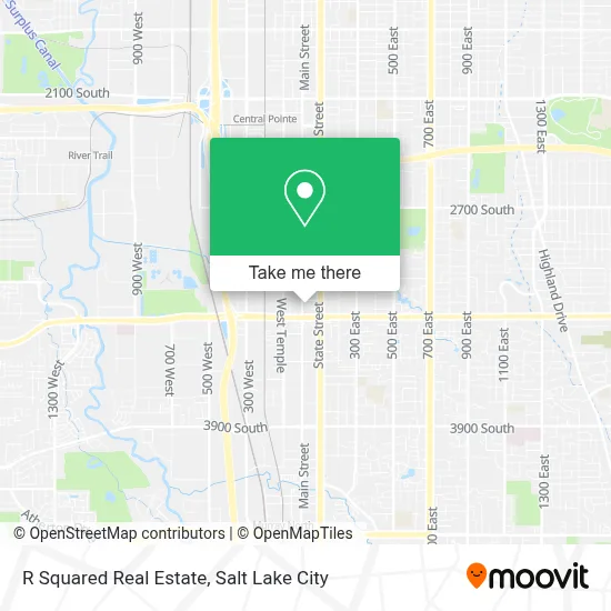 R Squared Real Estate map