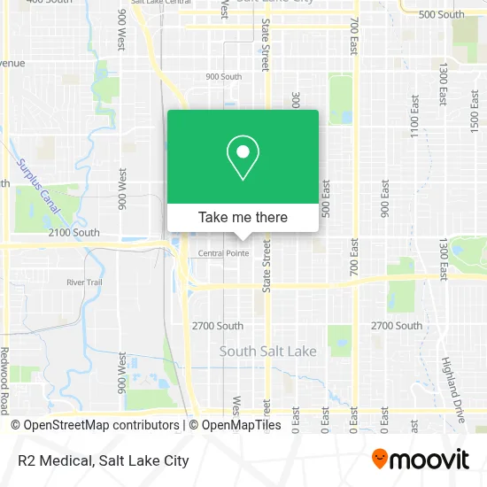 R2 Medical map