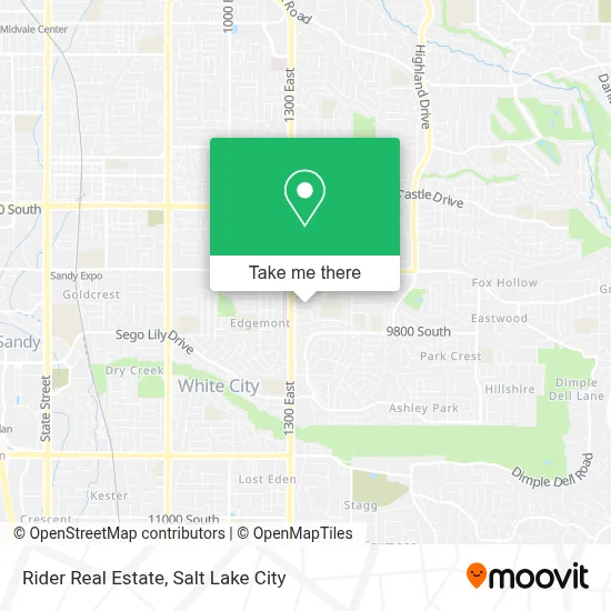 Rider Real Estate map