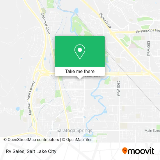Rv Sales map