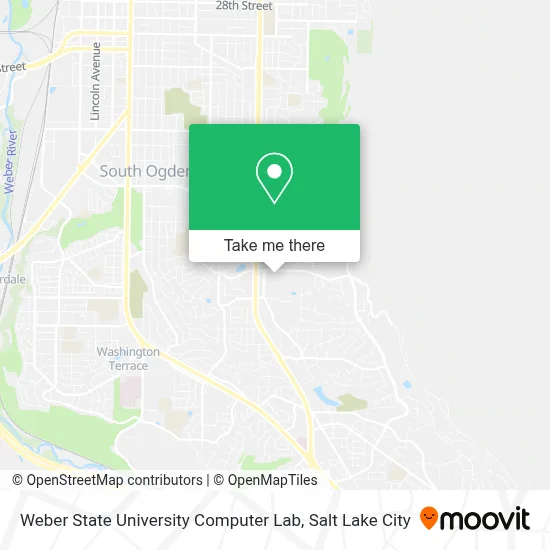 Weber State University Computer Lab map