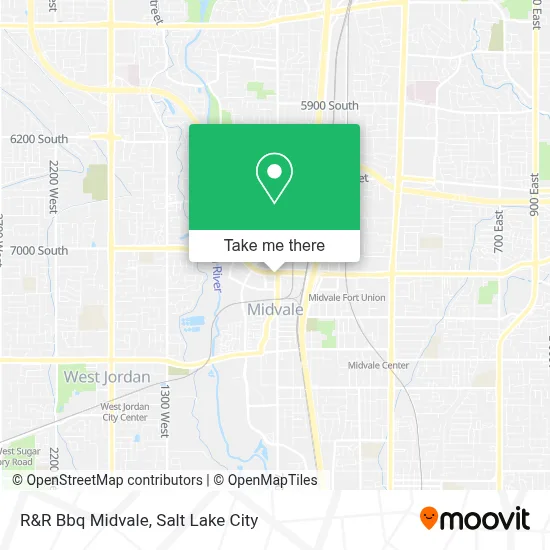 R&R Bbq Midvale map