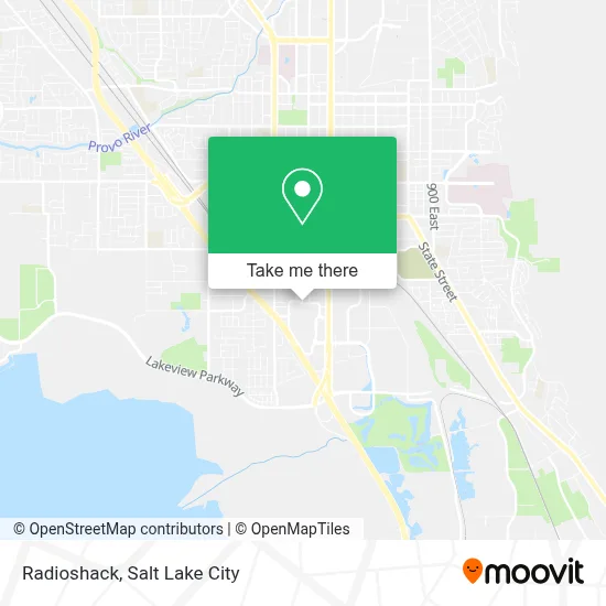 Radioshack map