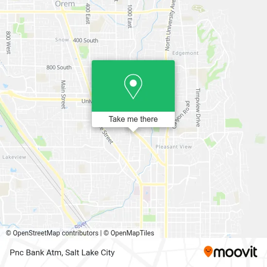 Pnc Bank Atm map