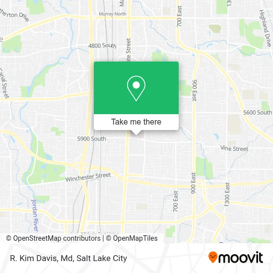 R. Kim Davis, Md map
