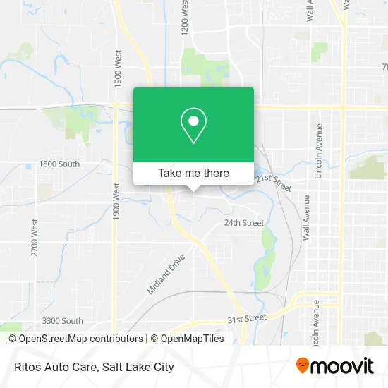 Ritos Auto Care map