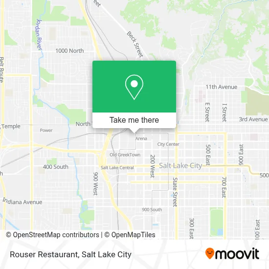 Rouser Restaurant map