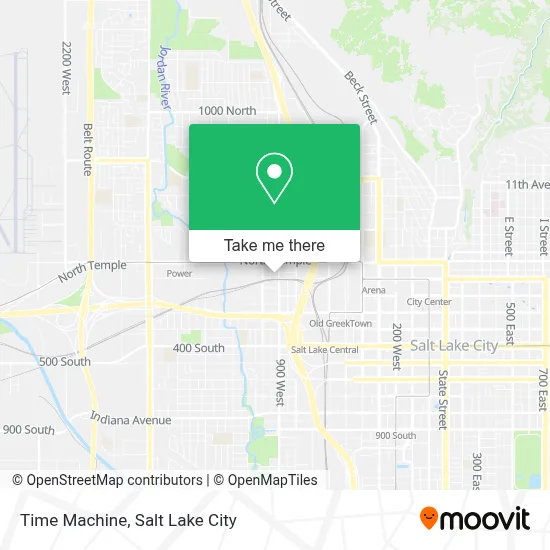 Time Machine map
