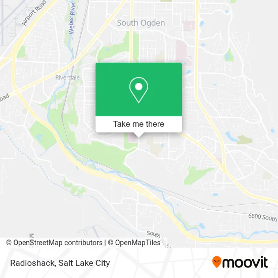 Radioshack map