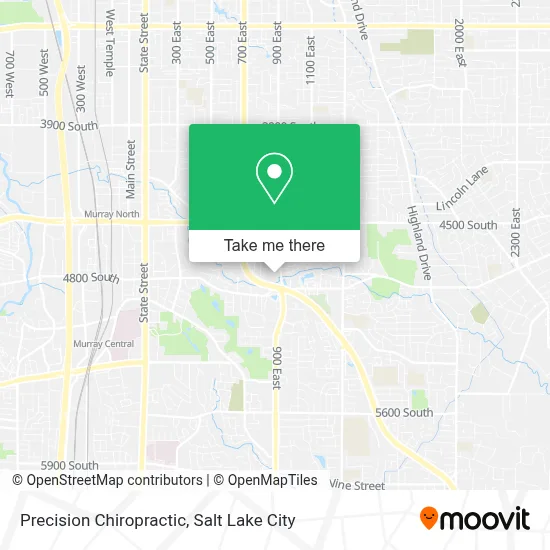 Precision Chiropractic map